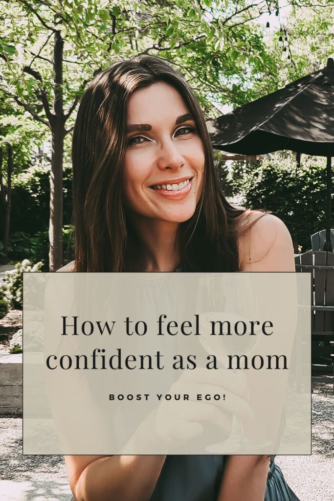 How to feel more confident as a mom. Quick tips for new moms!